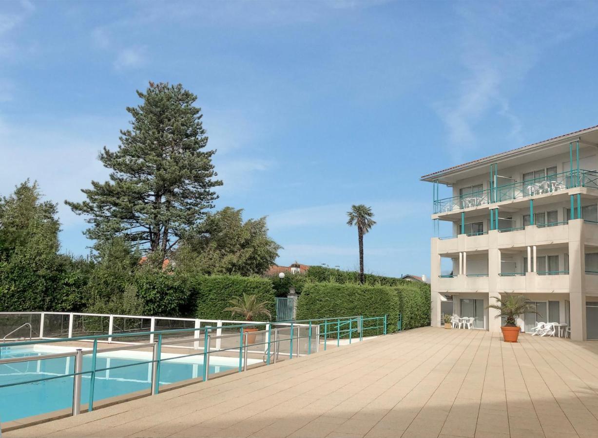 Studio Au Calme Avec Piscine, Face Golf, Parking Gratuit, Tout A Pied A 10Mn Centre Ville Ciboure Exteriér fotografie