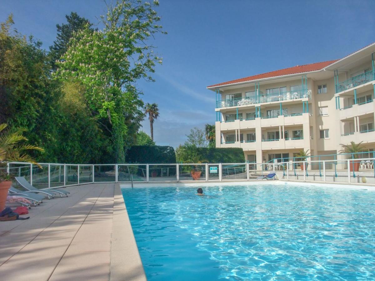Studio Au Calme Avec Piscine, Face Golf, Parking Gratuit, Tout A Pied A 10Mn Centre Ville Ciboure Exteriér fotografie