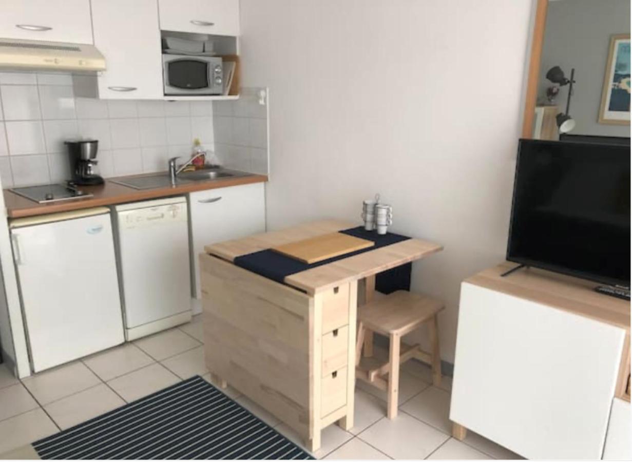 Studio Au Calme Avec Piscine, Face Golf, Parking Gratuit, Tout A Pied A 10Mn Centre Ville Ciboure Exteriér fotografie
