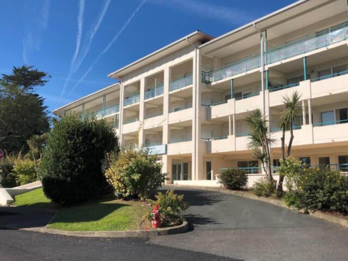 Studio Au Calme Avec Piscine, Face Golf, Parking Gratuit, Tout A Pied A 10Mn Centre Ville Ciboure Exteriér fotografie